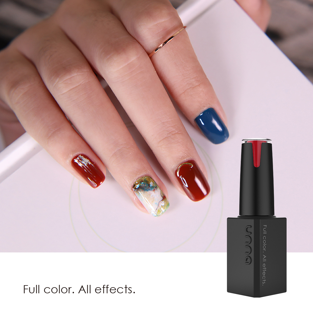Atractivo esmalte de uñas de color chocolate para Nail Art Beauty