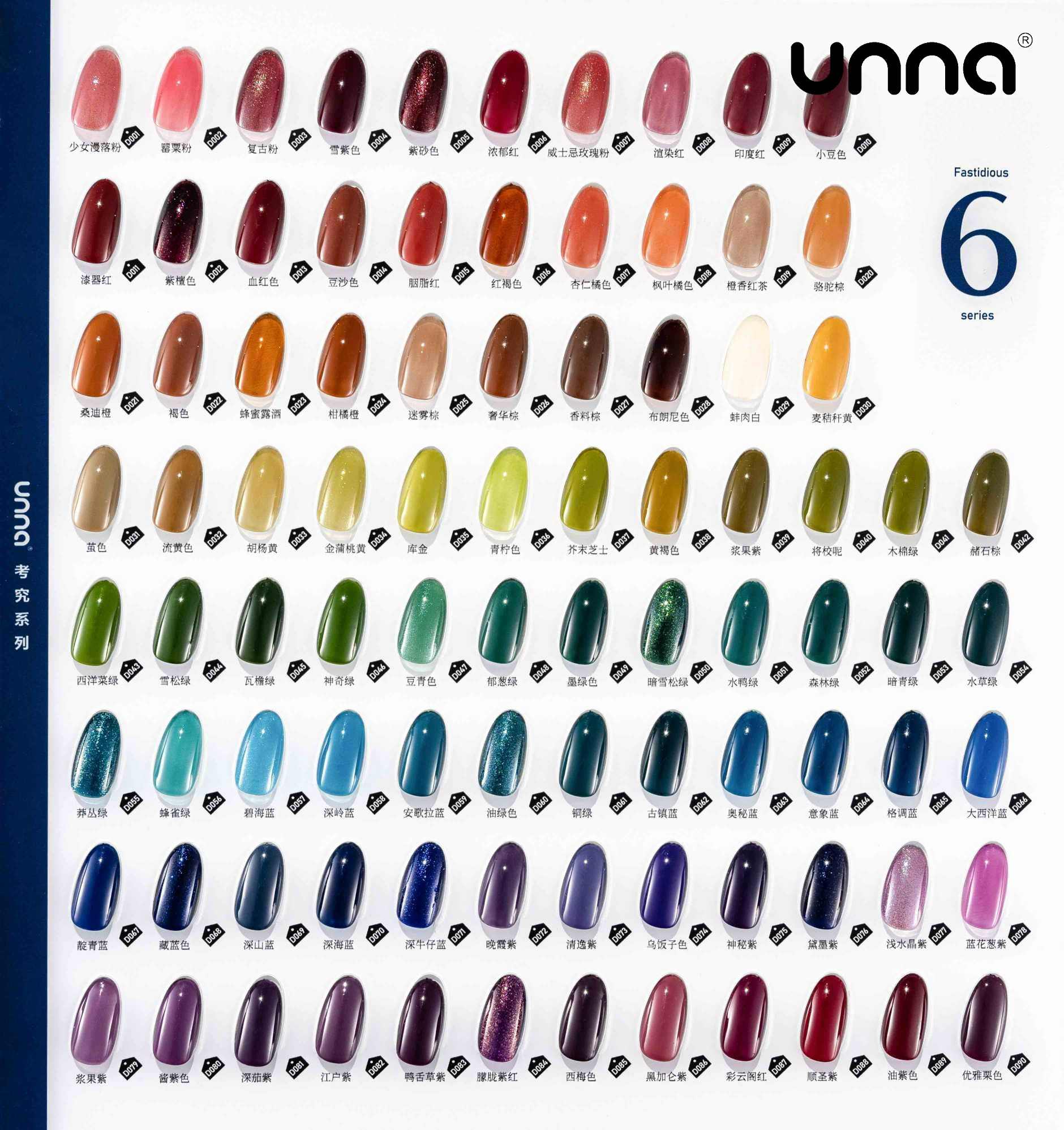 Color Soak Off Uv Gel Esmalte de uñas Serie Fastidious